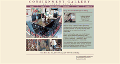 Desktop Screenshot of consignmentgalleryportland.com